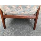 Pair of High Back Teak Danish Arm chairs.
